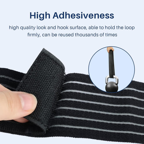 Comfytemp Reusable Ice Pack Strap, 27.6 x 2 in, Stretchable Ice Belt Extender Strap for Most Ice Packs, 1pc