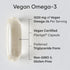 Sports Research Vegan Omega-3 Fish Oil Alternative from Algae Oil - 60 Veggie Softgels, Highest Levels of DHA & EPA