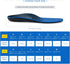 Plantar Fasciitis Relief Insoles for Men Women, Orthotic Shoe Inserts for Flat Feet, All-Day Comfort (Mens 13-13 1/2)