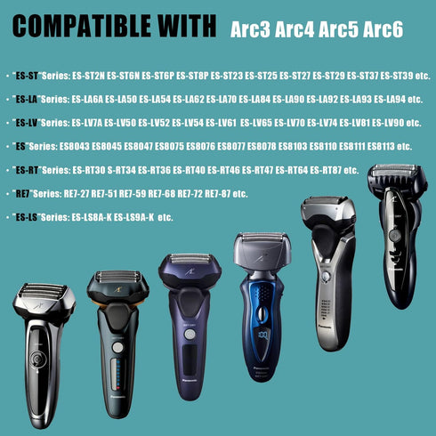 Replacement Charger for Panasonic Electric Razor, Compatible with Arc3, Arc4, Arc5, Arc6 Series Shavers