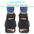 Vive Wedge Post-Op Shoe - Offloading Boot for Heel or Ankle Pain - Medical Foot Recovery for Bone or Soft Tissue