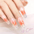 MIZHSE Jelly Gel Polish Set, 12 Colors Nude Translucent Spring Clear Pink Jelly Gel Nail Polish for Home Salon