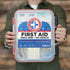 Be Smart Get Prepared First Aid Kit Hard Red Case, 326 Pieces for Office, Home, Car, School, Emergency