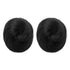 REECHO Space Bun Hair Pieces - 2 PCS Mini Claw Clip in Messy & Cat Ears Fake Hair Bun Extensions