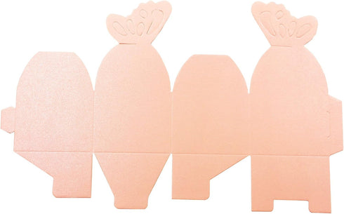 Pink Butterfly Candy Treat Boxes Set, Wedding Party Favors, Small Gift Box Bulk Supplies 2x2x2 inch, 50pc