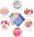 yuntop 100Pcs Moon Star Organza Jewelry Candy Pouch Gift Bags for Wedding Party
