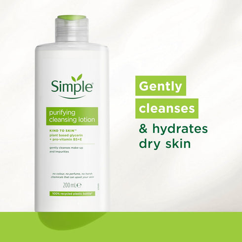 Simple Kind To Skin Purifying Cleansing Lotion - 200mL
