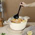 20 Pcs Large Plastic Serving Spoons, Disposable Heavy Duty Soup Spoons for Catering Party Cooking