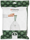 Brabantia PerfectFit Trash Bags (Size R/9.5 Gal) Thick Plastic Trash Can Liners