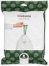 Brabantia PerfectFit Trash Bags (Size R/9.5 Gal) Thick Plastic Trash Can Liners