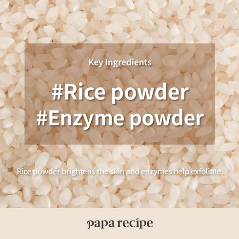 Papa Recipe Blemish Enzyme Powder Cleanser - Soft Exfoliating Facial Wash for Sensitive Skin (50g, 1.72oz) - Korean