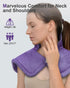 Heating Pad for Neck and Shoulder Pain Relief - 2lb Electric Heating Pad with 6 Heat Settings, Auto Shut Off, Large