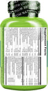 NATURELO Teen Multivitamin - Whole Food Multivitamin with Minerals for Active Kids, Non-GMO, Vegan & Vegetarian, 60