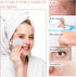 Sieral 120 Pcs Compressed Facial Sponges with Container, Disposable Sponge Pads for Face Cleansing and Makeup Removal