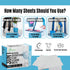 90 Pcs All Natural Floor Cleaner Sheets - Biodegradable and Dissolvable Multipurpose Mopping Soap Detergent Strips