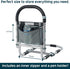 Lunderg Storage Bag for Bed Assist Rail - Replacement or Extra Bag, Lightweight & Perfect to Store Your Glasses