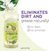 Liquid Dish Soap 3-Pack, Biodegradable & Eco-Friendly, Deep Cleaning Power, Gentle on Hands, Citrus Scent