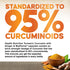 Turmeric Curcumin Supplement 2600mg with Organic Ginger & Turmeric, 95% Curcuminoids, BioPerine for Best Absorption