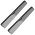 Styling Comb 2 Pack, Professional 7 Inch Black Carbon Fiber Anti Static Comb for All Hair Types
