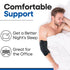 Elbow Splint Tendonitis Tennis Elbow Brace, Cubital Tunnel Support for Sleeping, Arm Support & Compression Sleeve for