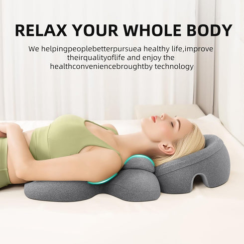 Massage headrest for Bed, a Chest and face Support Sleep Pillow, is Suitable for Massage, SPA and Sleep. Face Down