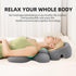 Massage headrest for Bed, a Chest and face Support Sleep Pillow, is Suitable for Massage, SPA and Sleep. Face Down