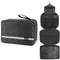 Maliton Toiletry Bag for Men & Women, Hanging Travel Organizer with 4 Compartments, Waterproof Bathroom Shower Bag