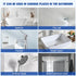 teqnizo 2PCS Stubborn Stains Cleaner, Bathroom Descaler Cleaner, Bathroom Foam Cleaner Spray, All-Purpose Descaler Foam