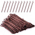 MORGLES 2 Inches Brown Bobby Pins, 120PCS Hair Pins with Box for Women Girls