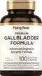 Piping Rock Gallbladder Formula, 100 Capsules, Advanced Digestive Enzyme Supplement for Men & Women, Non-GMO