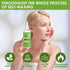 After Waxing Skin Care Kit, Almond Oil & Aloe Vera Gel for Post Wax Cooling, 2 Bottles Hair Removal Waxing Kit