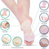 Metatarsal Pads - AMODOST Ball of Foot Cushions for High Heels, Soft Gel and Silk Reusable Pain Relief (4 Pairs)