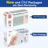 squish Disposable Gloves, Clear Vinyl Gloves, Latex Free Powder-Free Cleaning Health Gloves for Kitchen Cooking,