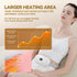 PVOGRT 7 7 Portable Electric Heating Pad for Period Cramps, Menstrual Heating Pads with Heat Levels and Vibrating Modes