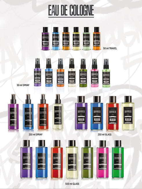 Marmara Barber Cologne, Best Choice for Modern Barbers (No 7 New Series, 250ml)