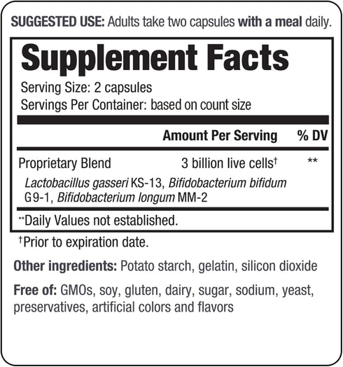 Kyo-Dophilus Daily Probiotic, 90 Capsules, Immune & Digestive Support (Packaging may vary)