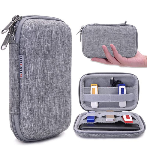 Hard Shell Nylon Diabetic Supplies Case, Travel Kit for Glucose Testing Kit & Blood Sugar Monitor