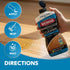 Weiman Gallon Hardwood Floor Cleaner with Refillable Squeeze Bottle - Perfect for Finished Wood