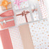 Larcenciel Tissue Paper, 120 Sheets Rose Gold Bulk, Gift Wrapping Paper for Gift Bags, Flower, Holiday Decor