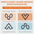 Trigger Point Massager & Psoas Release Tool, Firm Deep Tissue Massage Tool for Shoulder Blade Knots, Trapezius, Upper