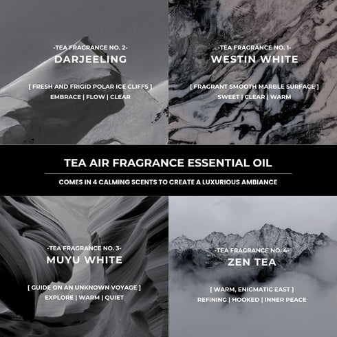 Essential Oil Refill for Ceramic Diffuser - Westin White Tea Scent, 5ml (Darjeeling)