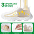 Plantar Fasciitis Gel Heel Protectors, Bukihome Heel Cups for Pain Relief, Heel Inserts for Achilles Tendinitis, Men