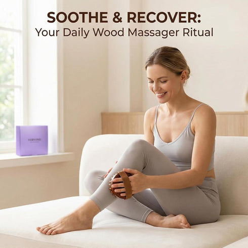 Lymphatic Drainage Massager & Anti Cellulite Massage Tool, Reduce Stretch Marks & Cellulite, Meridian Massage Body
