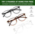 Przene Retro Round Blue Light Blocking Glasses for Men/Women - Anti Eye Strain, UV/Glare Protection