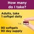 Nature Made Prenatal with Folic Acid + DHA, 90 Softgels, Prenatal Vitamin and Mineral Supplement for Daily Nutritional
