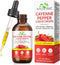 ISUNRISE Cayenne Pepper Drops Supplement Liquid with Hawthorn Berry, Vitamin D3 K2, Beet