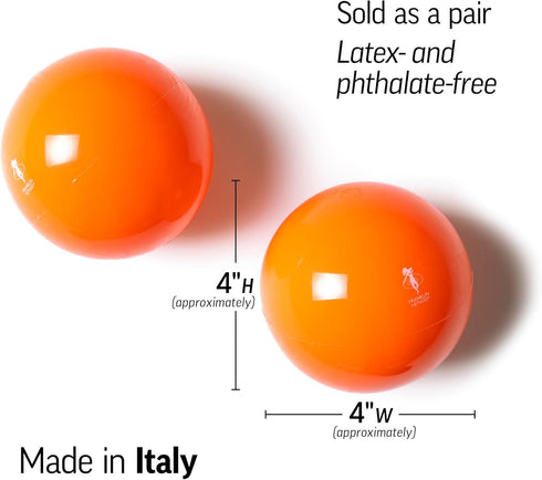 OPTP Franklin Method Smooth Ball Set - Adjustable Firmness Massage Roller Ball Set for Back and Neck Relief