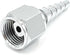 1pk Metal Oxygen Tubing Swivel Nipple Christmas Tree Connector