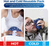 Ice Pack for Injuries Reusable - Ohuhu 3 Packs Ice Cold Packs for Hot & Cold Therapy, 3 Sizes, Snowflake Design