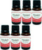KRISAMEX Sandalwood Natural Essential Oils 6 Jars Diffuser Aromatherapy Set CB